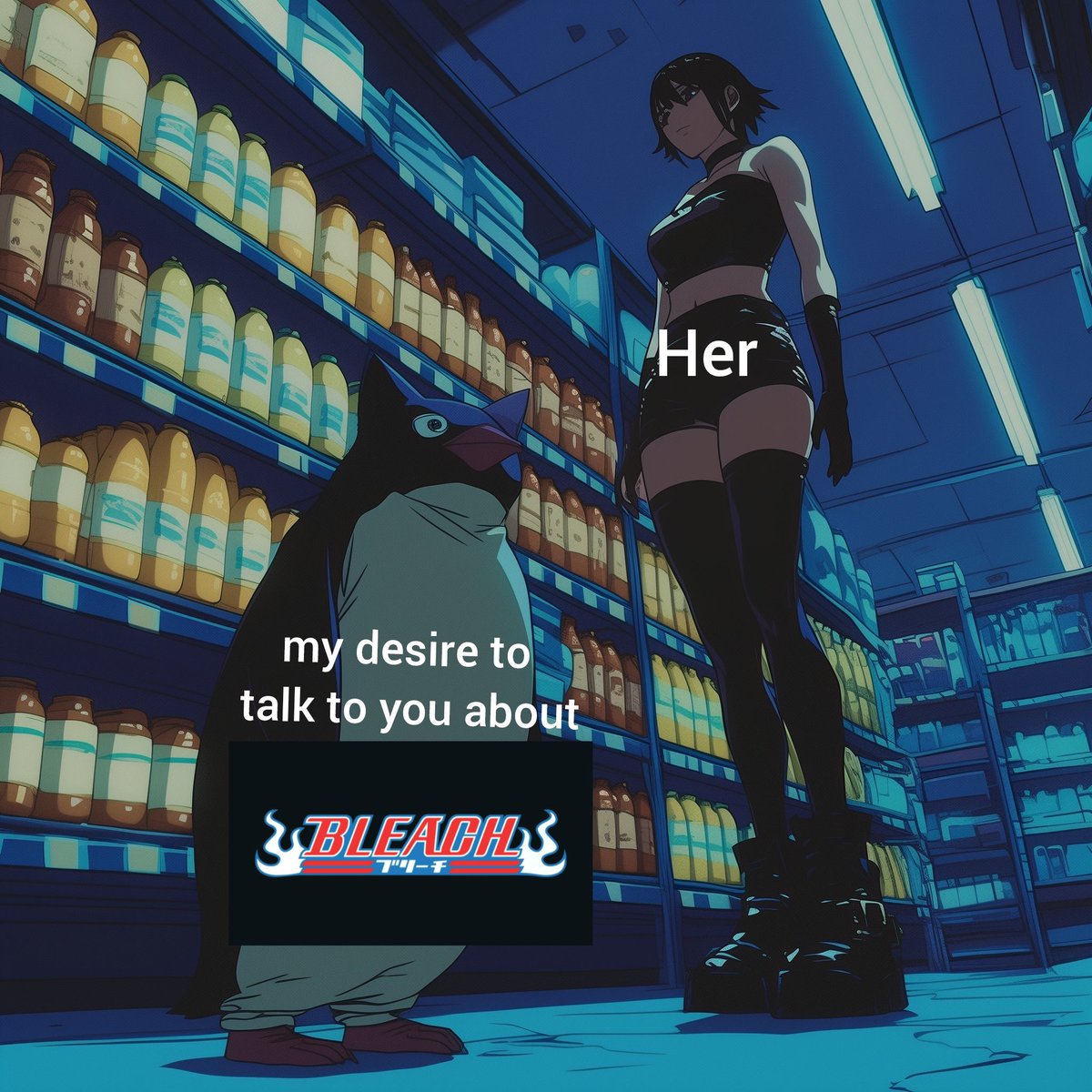 matriix_heat's tweet image. “bleach is peak babe”