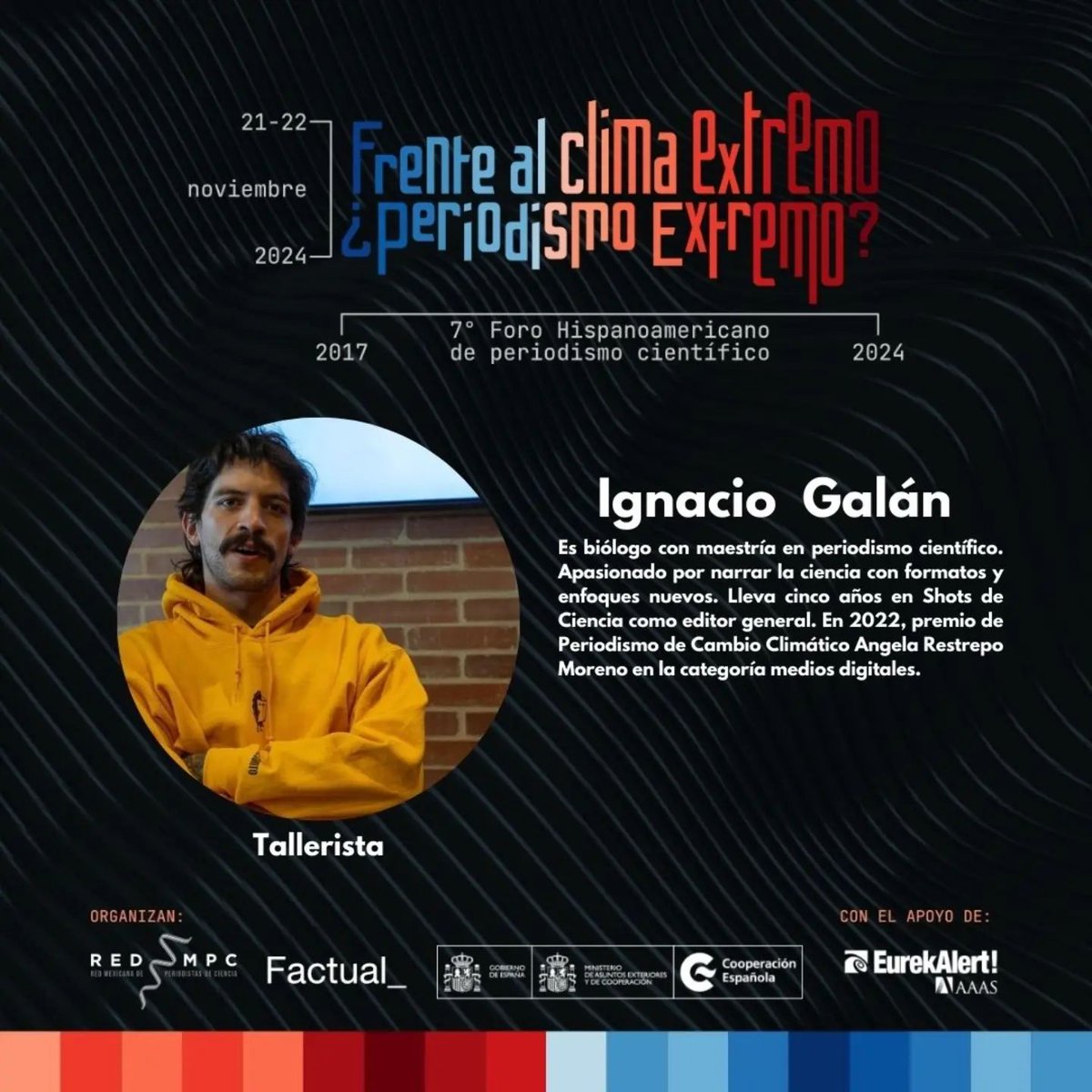 DPE_UNAM's tweet photo. Estamos muy orgullosos de que nuestra exalumna @Susan_Irais coordine este taller del #ForoHPC2024
Ella y @shotsdeciencia hablaran sobre sobre la posibilidad de hablar con rigor en TikTok e Instagram.
No se pierdan todo el cartel en https://t.co/V6clw9fuDG @red_mpc https://t.co/Pyn1adYTty