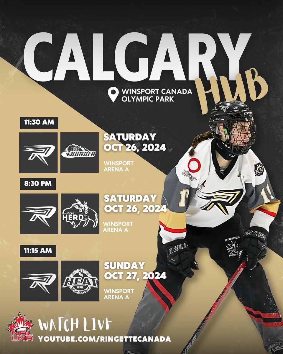 Edmonton Black Gold Rush tweet media