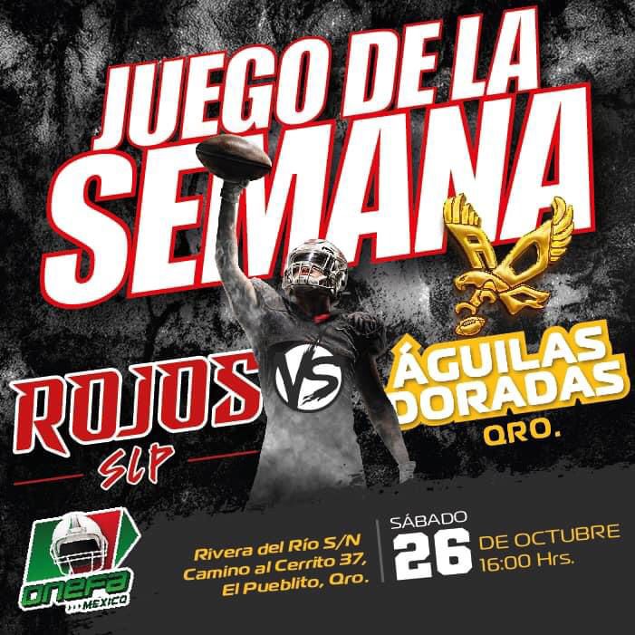 AntenaSanLuis's tweet photo. #Score | #RojosSlp se imponen a Leones Negros en un partido defensivo en la tercera jornada de la Liga ONEFA

Próximo partido: #RojosSLP vs. Águilas Doradas de Querétaro -> https://t.co/ROYHrzd76L https://t.co/LOuO4Ax7ID