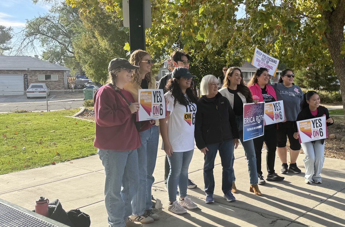 Senator Patty Murray (@murraycampaign) on Twitter photo It was great to be in Reno yesterday to help get out the vote so we can send <a href="/KamalaHarris/">Kamala Harris</a> to the White House and reelect <a href="/RosenforNevada/">Jacky Rosen</a>. We're fighting to restore reproductive freedoms, protect workers' rights, and grow the economy for working people & middle-class families. It was great to be in Reno yesterday to help get out the vote so we can send <a href="/KamalaHarris/">Kamala Harris</a> to the White House and reelect <a href="/RosenforNevada/">Jacky Rosen</a>. We're fighting to restore reproductive freedoms, protect workers' rights, and grow the economy for working people & middle-class families.