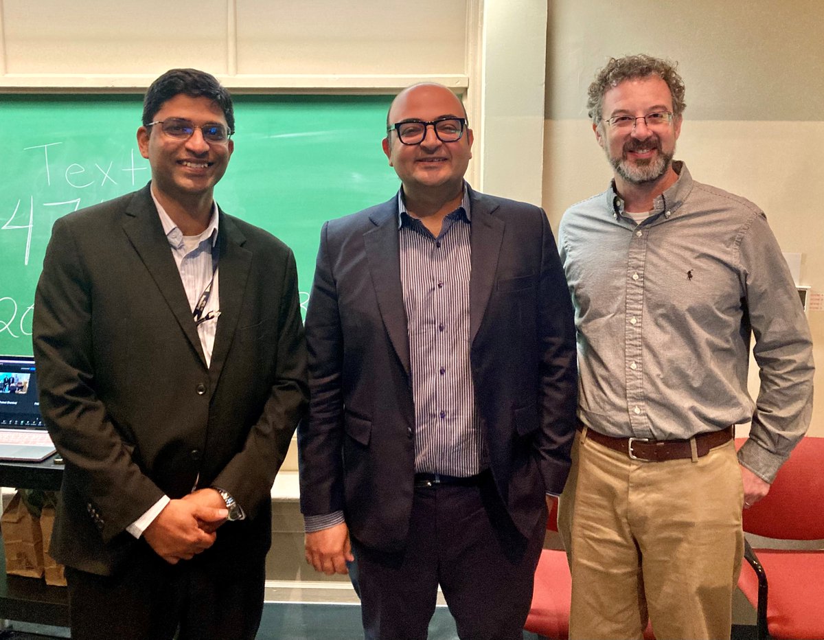 Yale Pathology (@yalepathology) on Twitter photo Many thanks to Faisal Mahmood, PhD – <a href="/AI4Pathology/">Faisal Mahmood</a> of <a href="/HarvardMed/">Harvard Medical School</a> – for presenting #Pathology Grand Rounds today on, “Multimodal, Generative & Agentic AI for Pathology.” Here is Dr. Mahmood w/his hosts, Sudhir Perincheri, PhD, MBBS & Steven Kleinstein, PhD, <a href="/skleinstein/">Steven Kleinstein 🖥</a> <a href="/YaleMed/">Yale School of Medicine</a> Many thanks to Faisal Mahmood, PhD – <a href="/AI4Pathology/">Faisal Mahmood</a> of <a href="/HarvardMed/">Harvard Medical School</a> – for presenting #Pathology Grand Rounds today on, “Multimodal, Generative & Agentic AI for Pathology.” Here is Dr. Mahmood w/his hosts, Sudhir Perincheri, PhD, MBBS & Steven Kleinstein, PhD, <a href="/skleinstein/">Steven Kleinstein 🖥</a> <a href="/YaleMed/">Yale School of Medicine</a>