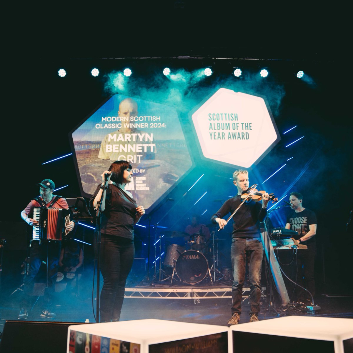 The SAY Award (@sayaward) on Twitter photo Tonight’s unique Modern Scottish Classic performance presented by @the_smia was electric featuring Greg Lawson <a href="/GritOrchestra/">GritOrchestra</a> + <a href="/fionahscotssong/">Fiona Hunter</a> honouring <a href="/cuillinmusic/">Martyn Bennett</a>.
#SAYaward #SAYstirling Tonight’s unique Modern Scottish Classic performance presented by @the_smia was electric featuring Greg Lawson <a href="/GritOrchestra/">GritOrchestra</a> + <a href="/fionahscotssong/">Fiona Hunter</a> honouring <a href="/cuillinmusic/">Martyn Bennett</a>.
#SAYaward #SAYstirling
