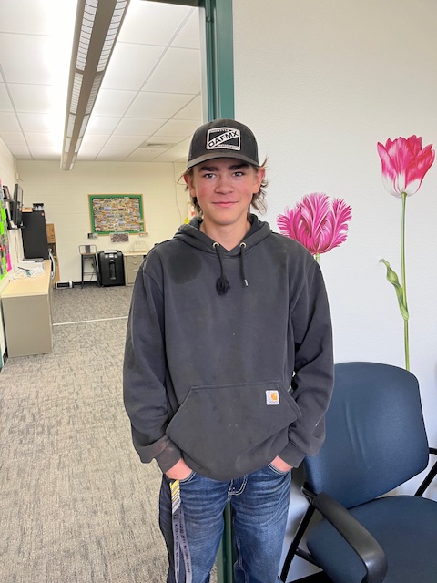 That just got accepted to college glow.  We're so proud of you, Kash! <a href="/AcademyWelding/">Western Welding Academy</a>, you're lucky to get this one! <a href="/Fremont1_LVHS/">Lander Valley HS</a> <a href="/LanderSchools/">Fremont Co SD #1</a> #ReachHigher