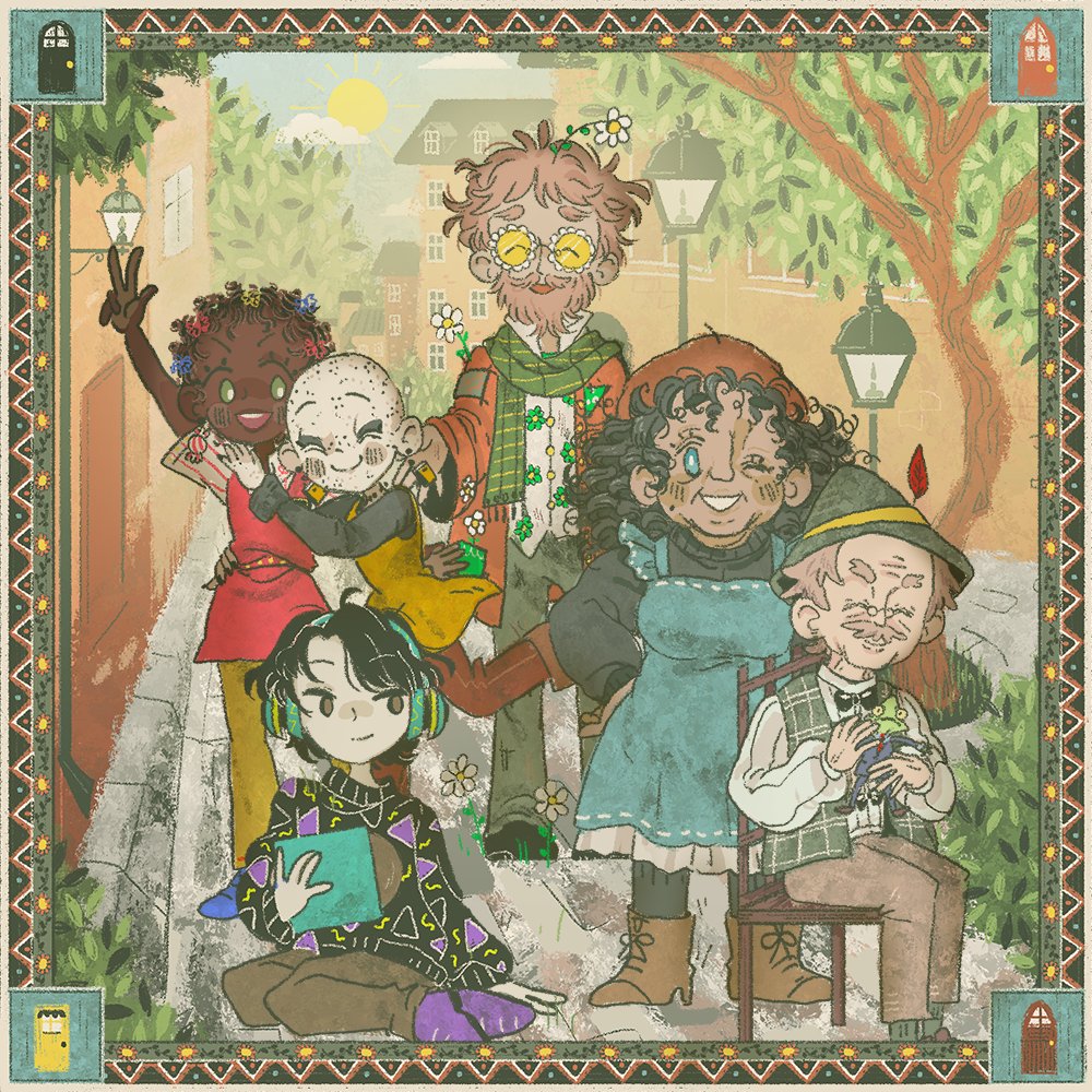 — new album —

“Chaffinch Market Promenade”
by Winnie (<a href="/thuswinnie/">Winnie 🎶✨</a>) 
feat. art by Jes (<a href="/jessilvaniaa/">jes@Hell Maiden❤️‍🔥</a>)

🚪🧸🍭🪴

An homage to Swedish kids’ television show themes and video game shop music. 

Out now 👇🏼