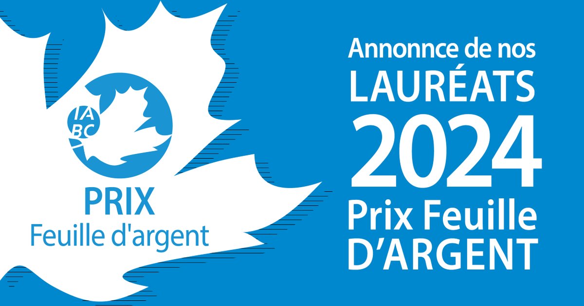 ✨Les lauréats des Prix #2024FeuilledArgent de l’IABC Canada sont là! ✨Joignez-vous à nous pour célébrer l’innovation et l’excellence en communication à travers le Canada. Découvrez les lauréats et leurs projets : iabccanada.ca/fr/2024/10/23/…