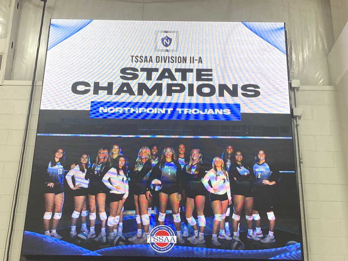 Jim Ferguson (@ferguson_jim) on Twitter photo The Mississippi Girls are bringing home the Tennessee Division 2-A 🏐🏐🏐 Champions!! Way to go, Lady Trojans! <a href="/NCS_Trojans/">NCS Trojans</a> <a href="/NCSThePoint/">Northpoint Sports</a> The Mississippi Girls are bringing home the Tennessee Division 2-A 🏐🏐🏐 Champions!! Way to go, Lady Trojans! <a href="/NCS_Trojans/">NCS Trojans</a> <a href="/NCSThePoint/">Northpoint Sports</a>
