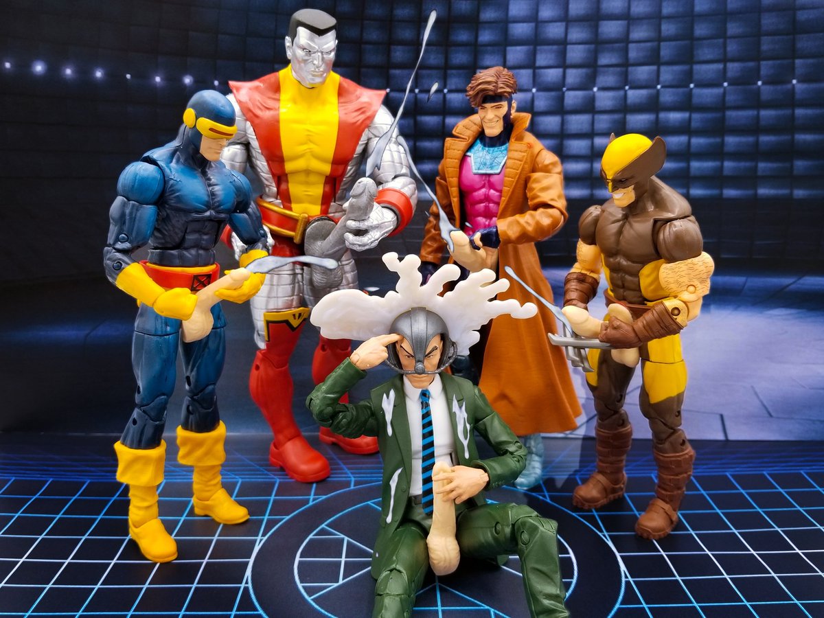 Professor X getting cum splattered all over his head has been in my memories a lot this week. It was so hard to get this shot right. I saw over 50 pics of it in my camera roll. Everytime I had it set up perfect the X-Men would fall over and their dicks would break off.