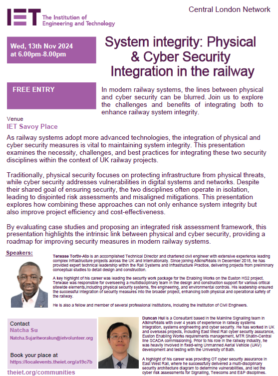 IET London Network tweet media