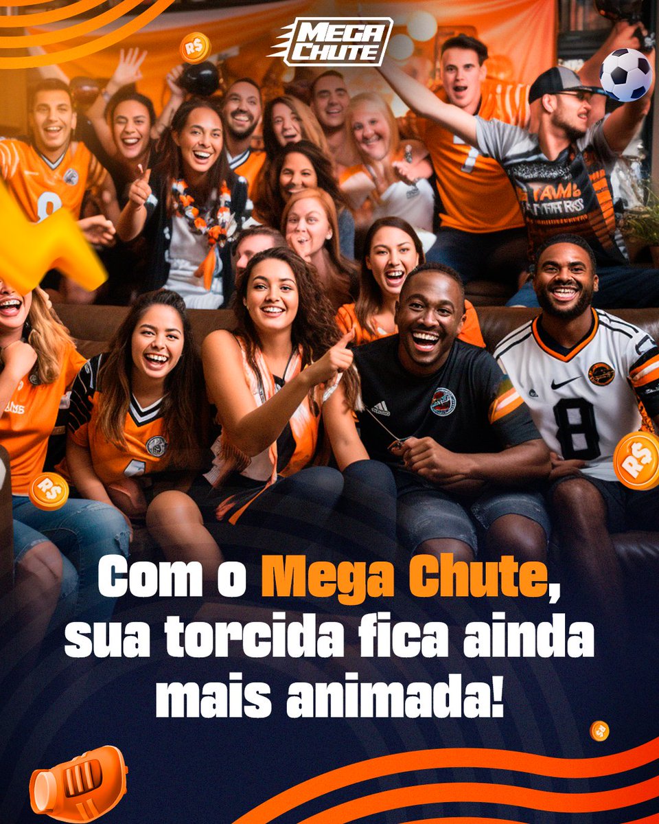 megachutebr's tweet photo. Se torcer para o seu time já é animado, imagina torcer podendo ganhar até R$10 mil!!! 💰🤑⚽

Jogar no Mega Chute é GRATUITO e você dá muito mais emoção para as suas partidas!

São 12 jogos por rodada para você escolher o vencedor e quanto mais acertar, maior o seu prêmio! 💸💸💸 https://t.co/unH04avUKo