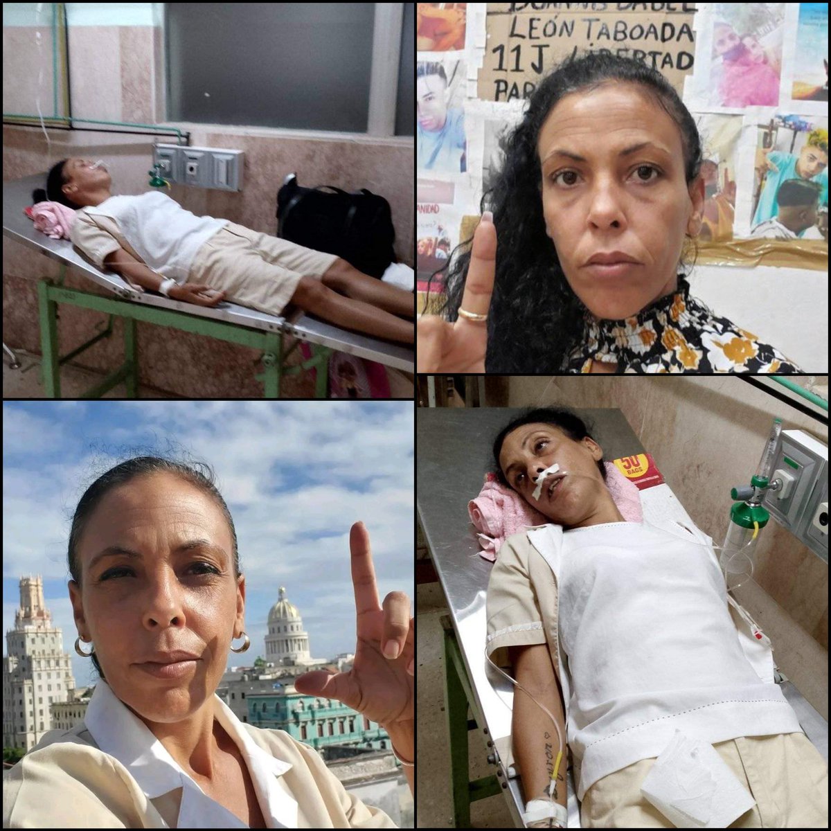 BettyFreeCuban's tweet photo. ¡¡Jenni, Jenni, Jenni!! 
Tu corazón de madre entró en erupción cuál volcán furioso. Me dueles Jenni, como me duele Duannis, como me duelen todos. ¡Resiste hermana mía! 3 años y medio de mensajes, audios, llamadas y lágrimas, nos han hecho familia y me han hecho admirarte y quererte muchísimo. Resiste que la Libertad tiene un abrazo guardado para nosotras. ¡¡Resiste Jenni, Jenni, Jenni!!
.
.
@CubanetNoticias ✍️🏻 "La madre del preso político cubano Duannis León Taboada, condenado a 14 años de cárcel tras las protestas del 11 de julio de 2021, sufrió un accidente cerebrovascular este miércoles al saber que su hijo fue golpeado y llevado a una celda de castigo en la prisión Combinado del Este, en La Habana."
.
.
.
#HastaQueSeanLibres #PresosPolíticosDeCuba #LibertadParaLosPresosPolíticos