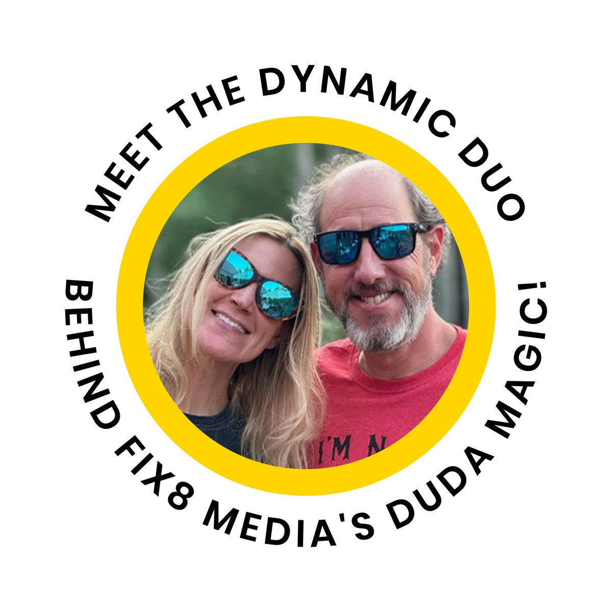 fix8media's tweet photo. Meet the dynamic duo behind Fix8 Media's Duda magic! 🌟 Together, they're the heart of our Duda expertise. 
#DudaPartners #WebDesignDreamTeam #Fix8Media #DudaPartners #WebDesignExperts #BoulderBusiness #SEOStrategy #CustomWebsites #EntrepreneurLife #TechLeadership #BusinessGrowth https://t.co/J6RkNA90cj