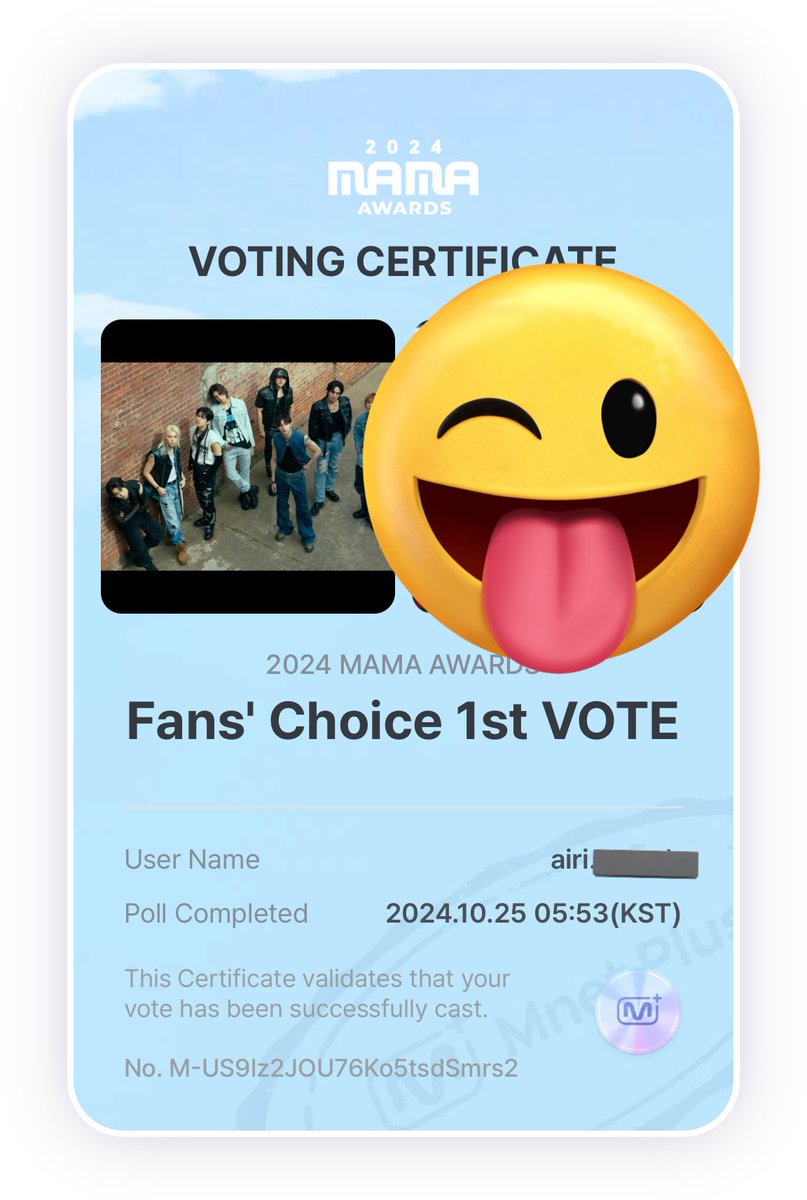 😛😛😛😛😛

I vote for #StrayKids on #2024MAMAVOTE