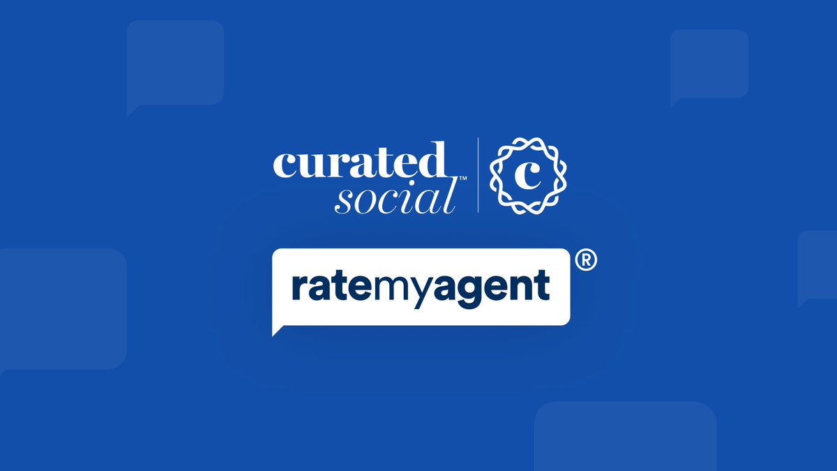 RateMyAgent is acquiring Curated Social, adding powerful social media tools to help real estate agents grow and win more listings. 🌍💼

👉 Read entire Press Release: prn.to/4eV6fPL

#RateMyAgent #CuratedSocial #RealEstateMarketing #AgentSuccess #MoreListings #News