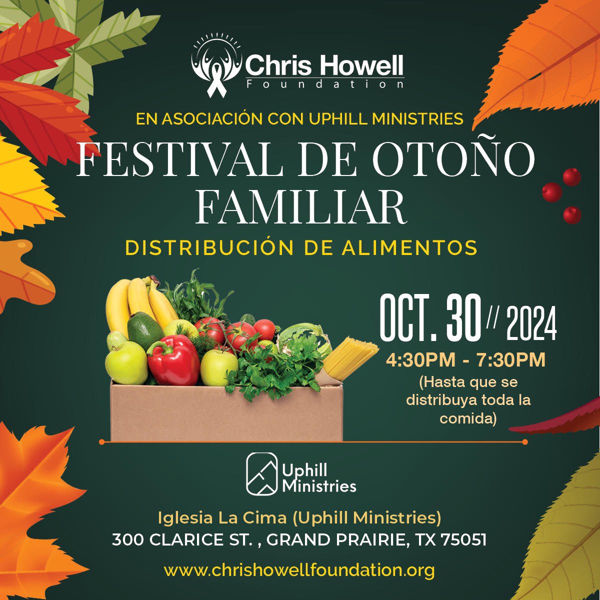 Chris Howell Foundation tweet media
