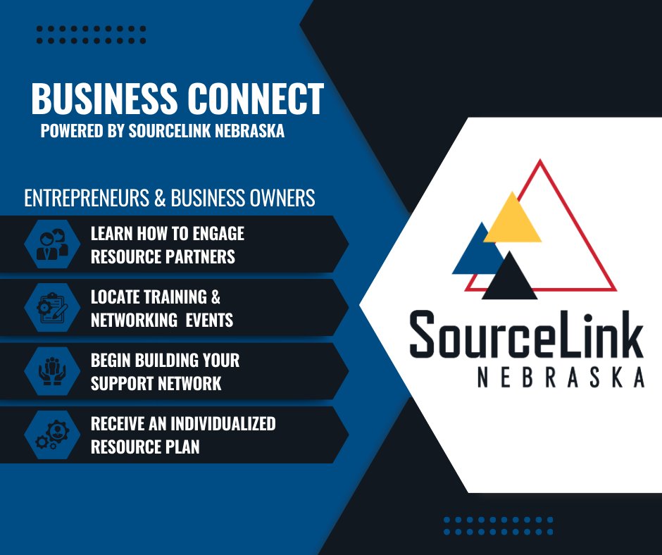 SourceLinkNE's tweet image. Western Nebraska entrepreneurs! We&apos;re bringing FREE business support to you! Join SourceLink Nebraska this November in: - Scottsbluff/Gering - Alliance - Sidney

Register now: sourcelinknebraska.com/business-conne… 

@NBDC_Nebraska