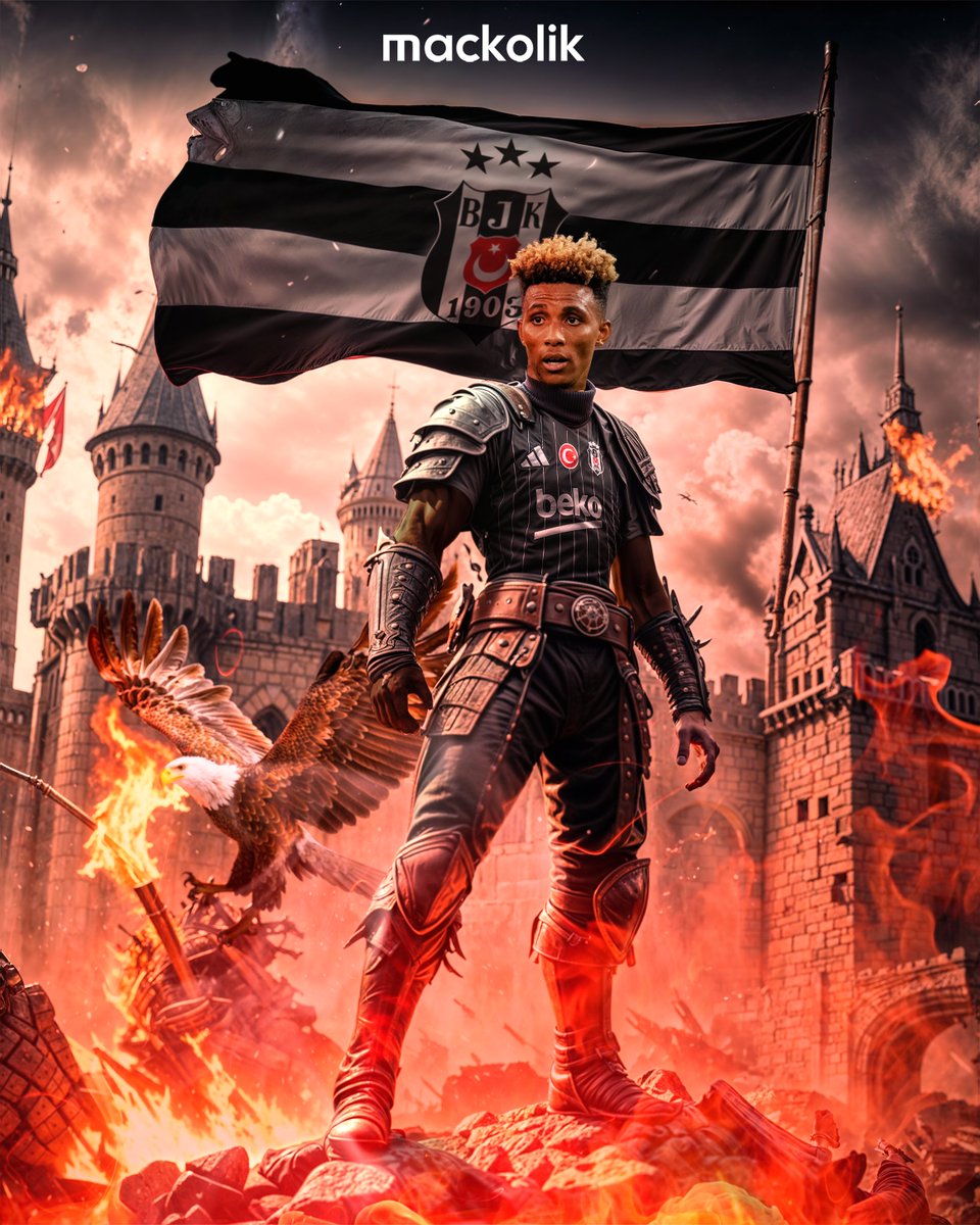 mackolik's tweet photo. ⚔️ Büyük oynadı, golünü attı, Beşiktaş'a galibiyeti getirdi!

🦅 𝗚𝗲𝗱𝘀𝗼𝗻 𝗙𝗲𝗿𝗻𝗮𝗻𝗱𝗲𝘀 https://t.co/qcsMnSptjv