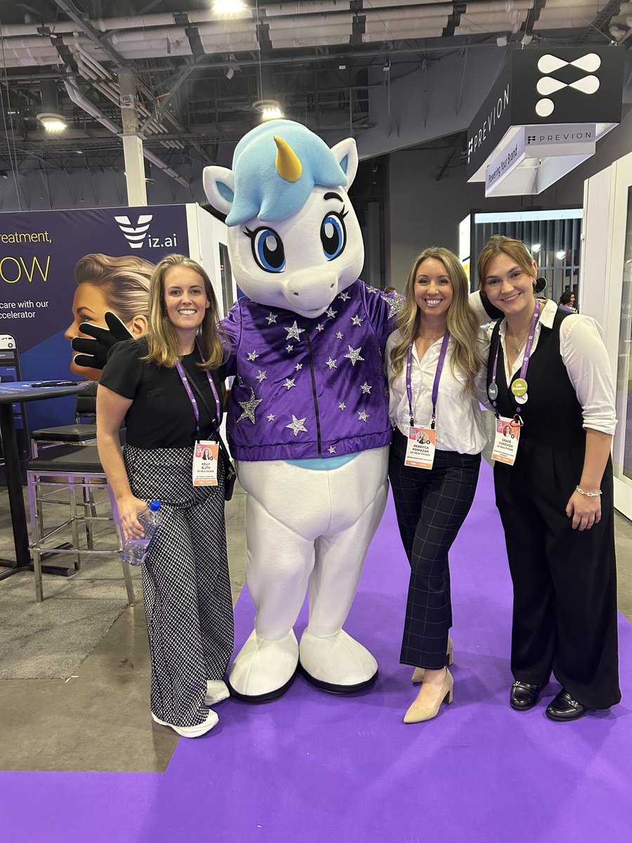 GEHealthCare's tweet photo. The future of healthcare just dropped at our #AI lab at #HLTHUSA!

With foundation models &amp; AI we are on a mission to bring quality healthcare to 4.5B people who need it. 💜

#FutureOfHealthcare #MedTech #AIinHealthcare @HLTHEVENT https://t.co/8LlkfQqkXT