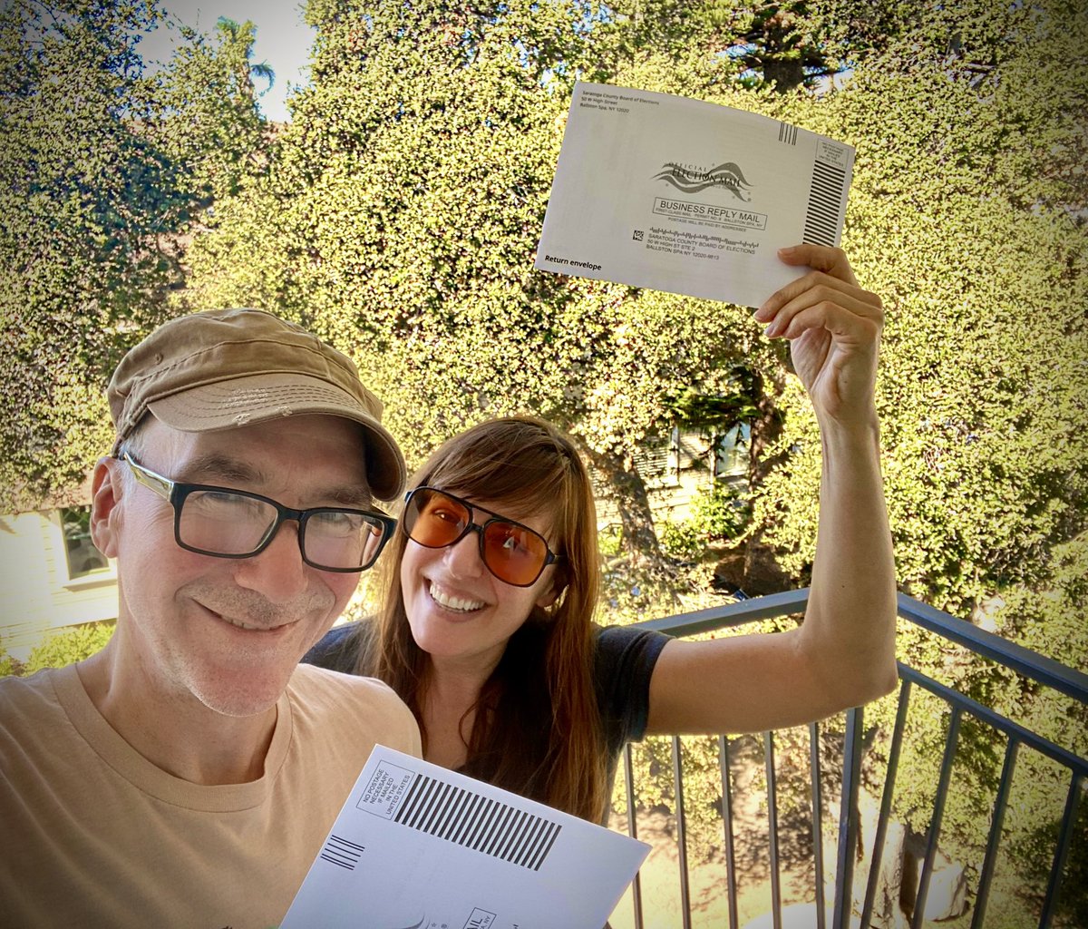 SIRSY's tweet photo. Today is a good day. WE VOTED‼️ (Thanks to mom for mailing our absentee ballots) …
AND… we’re playing LA tonight at the legendary The Hotel Cafe at 9 (opening for our friend Fernando Perdomo for his record release) 🙌
#sirsy #sirsyband #vote #absenteeballot #momsrule #LA https://t.co/KWzdTn4psA