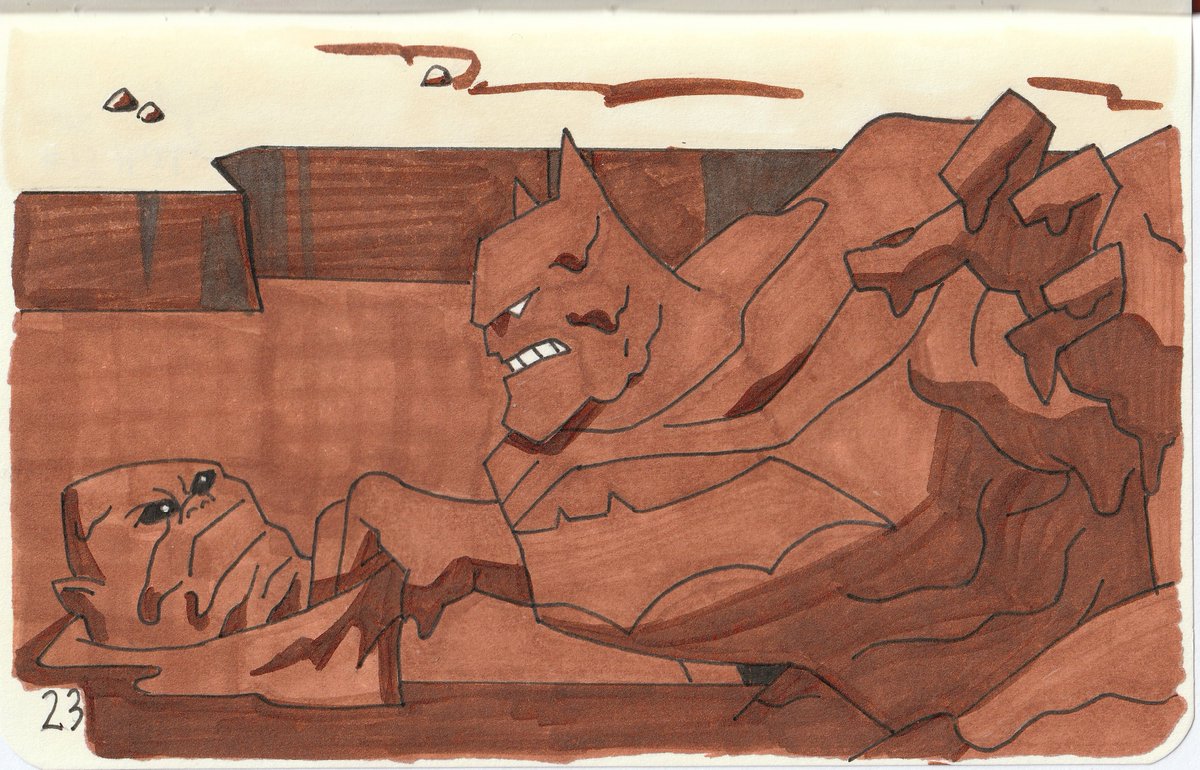 Dan_Almeida_Art's tweet image. Inktober18 sketches 21-24;

21 - Drain
22 - Expensive
23 - Muddy
24 - Chop

'Muddy' is a redraw from "Legends of the Dark Knight".

#Inktober #inktober2018 #sketches #art #sketchart #fanart #Batman #dccomics #dcau #thedarkknightreturns