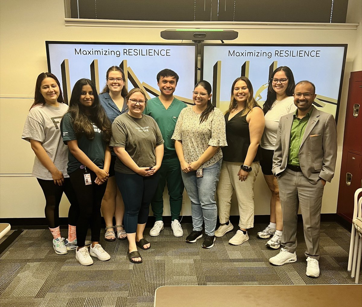 Visiting our <a href="/UTexasPharmacy/">UT Pharmacy</a> students in San Antonio always fills me with joy. Today, we had a great conversation about maximizing resilience. Thanks for having me, and I look forward to being back soon!