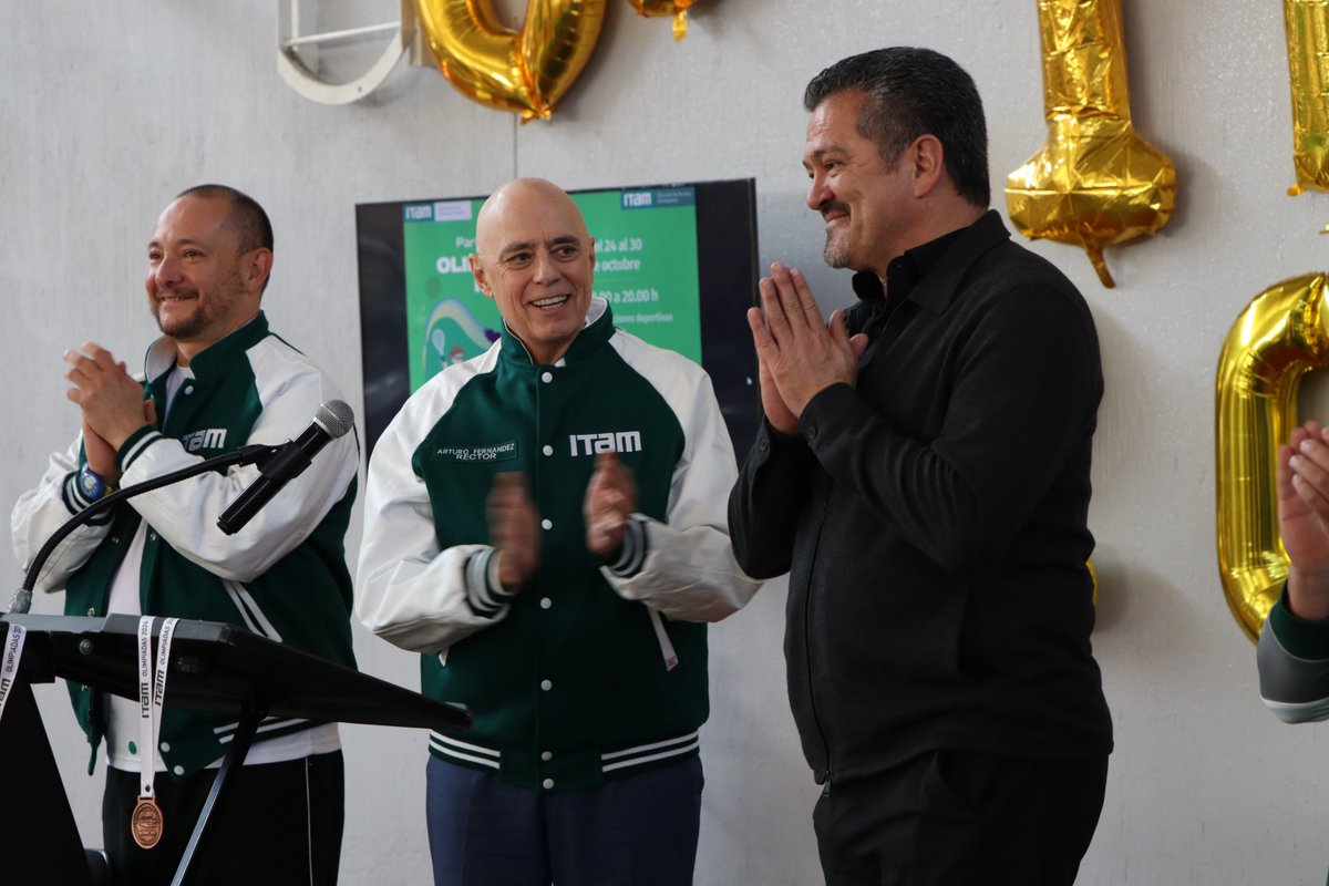 ITAM_mx's tweet photo. 🎽⚽️¡Que comiencen los juegos! 🏀🎾
Nuestros atletas están listos para demostrar su talento y espíritu competitivo en las #OlimpiadasITAM 2024. ¿Quién se llevará el oro este año? 🏆🔥🚀 https://t.co/zPpSqpuIdi