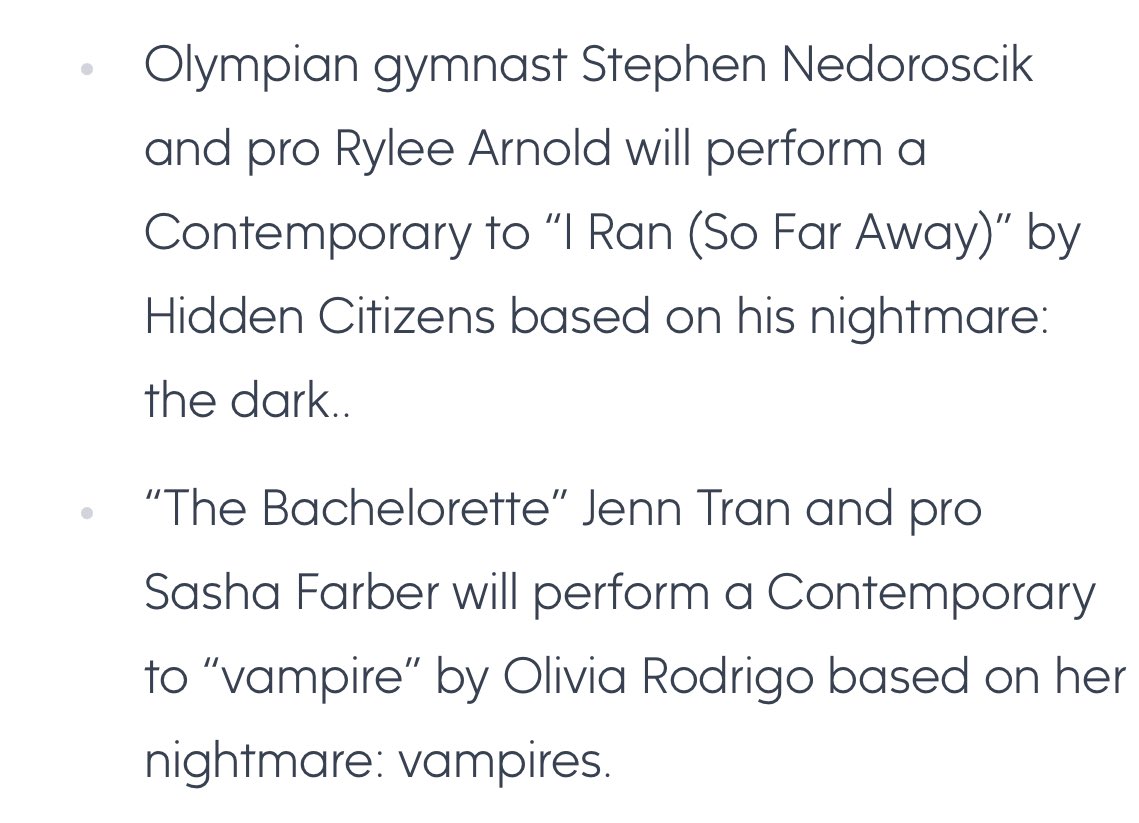 dwtsreport's tweet image. #HalloweenNightmares Night Songs and Dance Styles as well as the Dance-Off round details! 🪩🎃✨

#DWTS