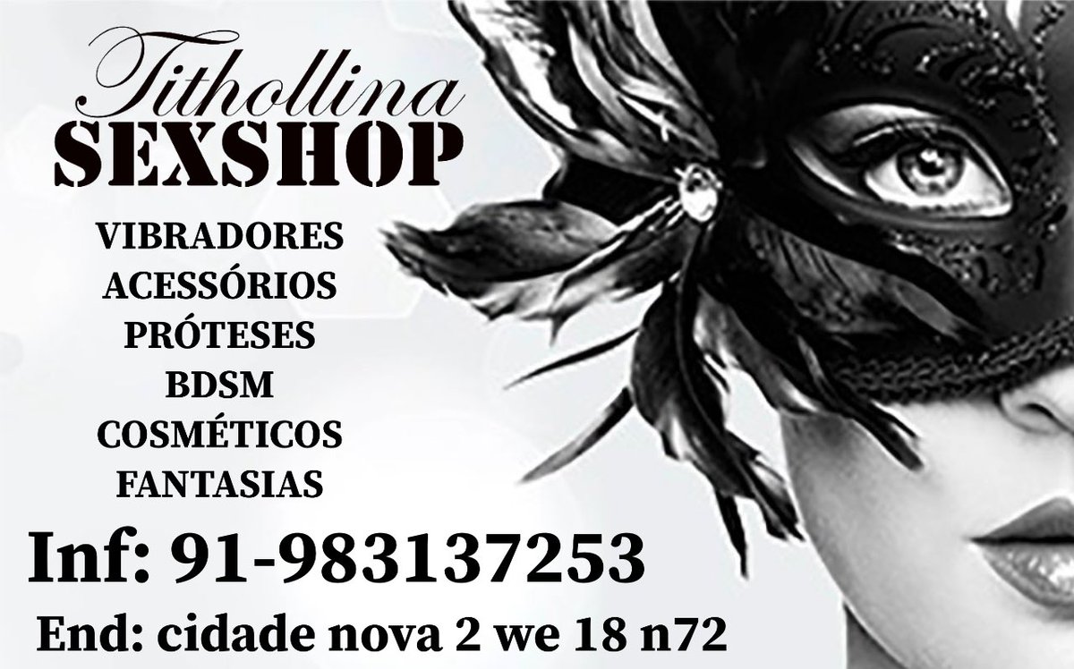 Loja Tithollina sexshop cidade nova.
Venha conhecer nossa loja!
Sigilo total Descrição total.
Compartilhe com seu amigos nosso post.