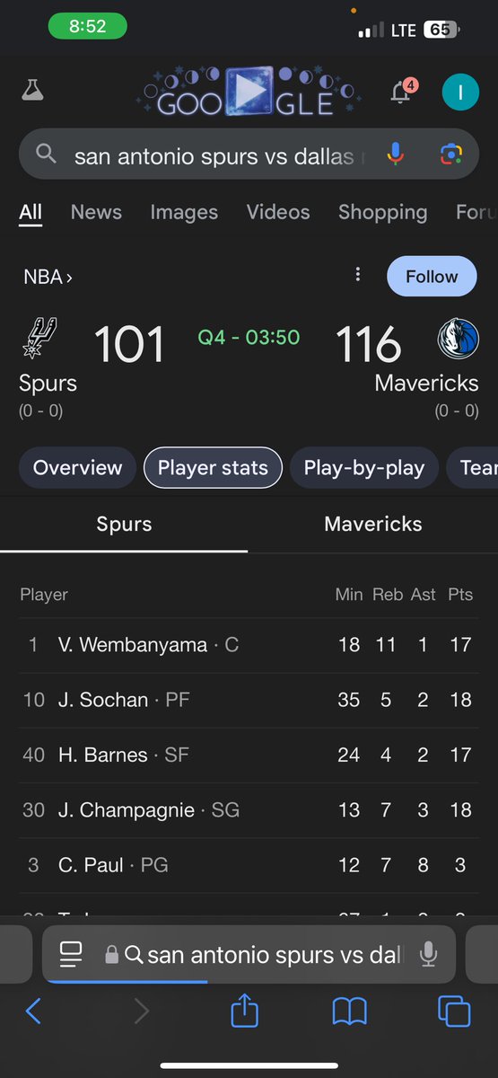 Israelpatt4's tweet photo. @FanDuel_Support I had a parlay on Wemby getting 10+ rebounds and I watched him live get 11 how did I get ripped off like this on my parlay this isn’t right https://t.co/mzW4EJx1Mg