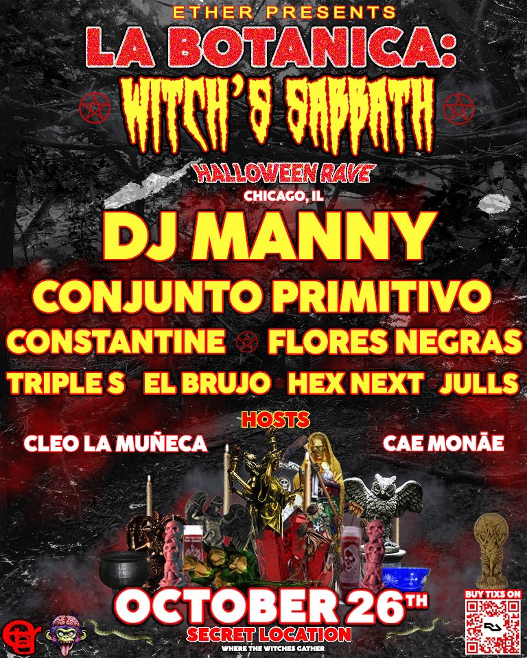 Come to my party Saturday 😈

We’ll have a dark room, costume contest, and queer hotties in costumes 😋

ra.co/events/2008708
