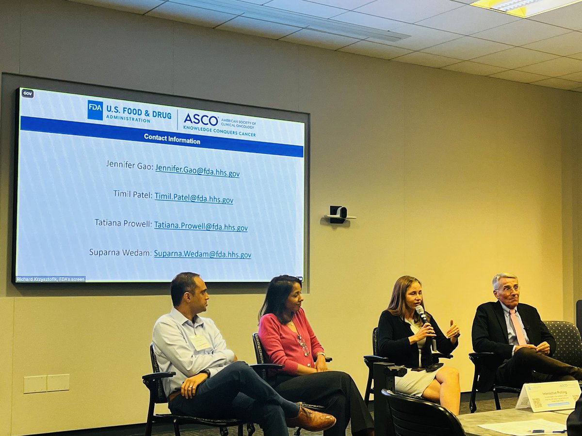 Parisa Shams (@p_shams_) on Twitter photo Honored to be invited to the FDA White Oak campus! โบ๏ธ
Huge thanks to Drs. Pazdur <a href="/drjennifergao/">Jennifer Gao</a> <a href="/timilpatel/">Timil Patel, MD</a> <a href="/tmprowell/">Tatiana Prowell, MD</a> @SuparnaWedam for sharing your inspiring journeys to the #FDA
And if you know me, you know how much I love #networking ๐ซฃ
<a href="/FDAOncology/">FDA Oncology</a> <a href="/ASCO/">ASCO</a>
#radonc Honored to be invited to the FDA White Oak campus! โบ๏ธ
Huge thanks to Drs. Pazdur <a href="/drjennifergao/">Jennifer Gao</a> <a href="/timilpatel/">Timil Patel, MD</a> <a href="/tmprowell/">Tatiana Prowell, MD</a> @SuparnaWedam for sharing your inspiring journeys to the #FDA
And if you know me, you know how much I love #networking ๐ซฃ
<a href="/FDAOncology/">FDA Oncology</a> <a href="/ASCO/">ASCO</a>
#radonc
