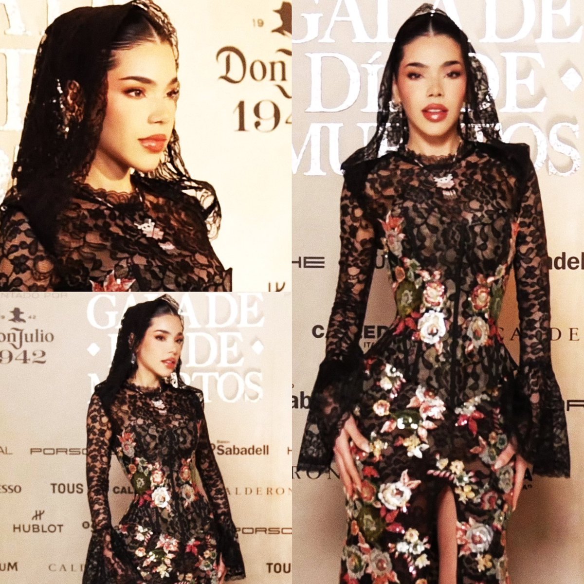 Kenia OS esta noche para el evento de VOGUE.