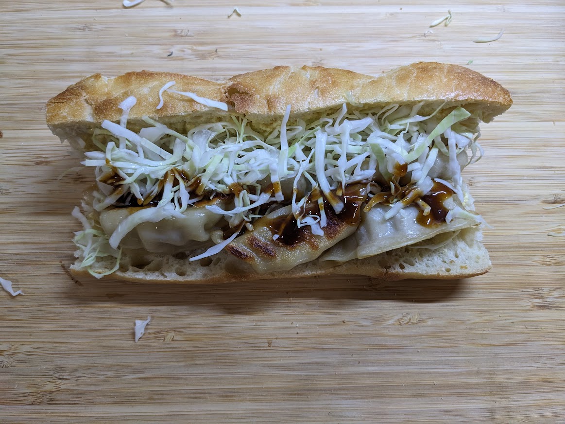Gyoza Po' Boy.