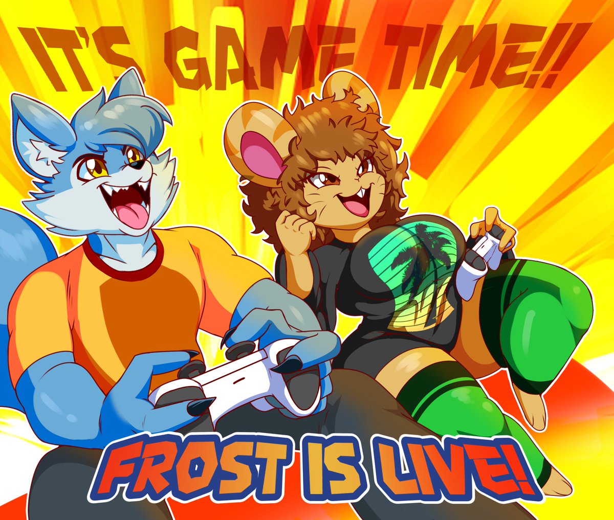 Whats that? you want more Mario Party? SURE!
twitch.tv/frostwolf300