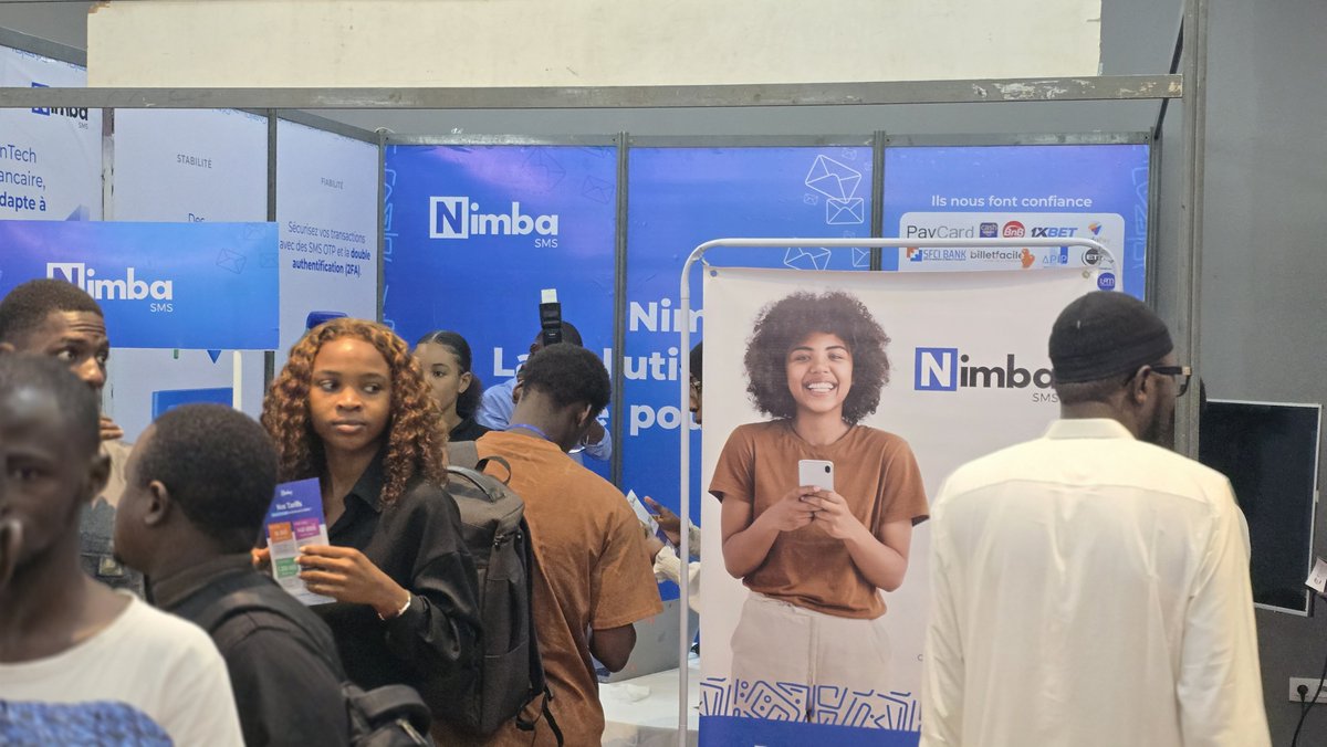 Ce fut un vrai plaisir pour nous de faire partie des exposants à la Guinea FinTech Week !

Nimba SMS s'engage à démocratiser cet outil de communication puissant et à le rendre accessible à tous. 📲🇬🇳

🙏Merci à tous ceux qui sont passés sur notre stand.