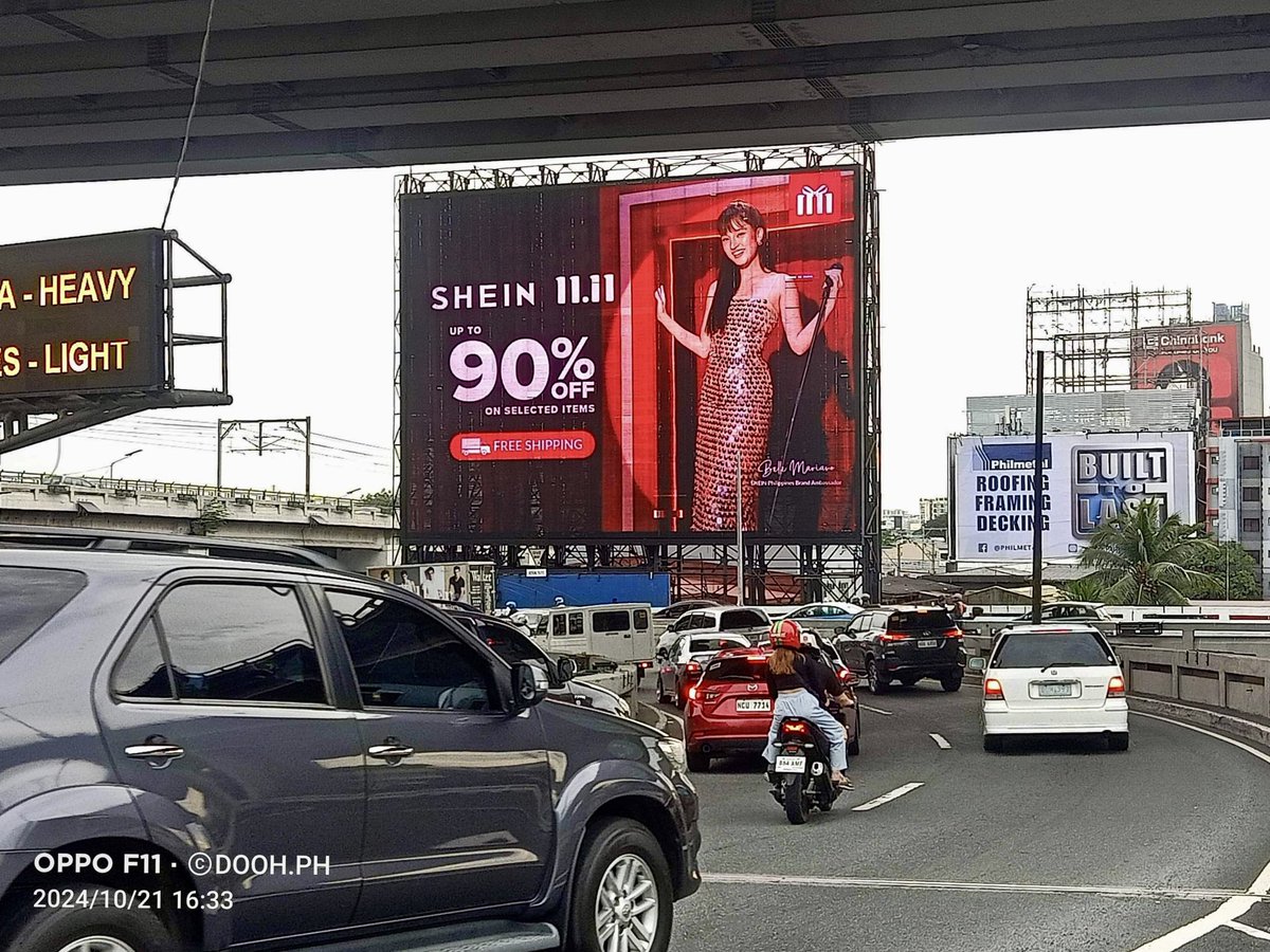 Outdoorman83's tweet photo. Gear up your carts for the SHEIN 11.11 SHOPPING FESTIVAL SALE with Belle Mariano! 🛍❤ Stock up on affordable trendy finds and quality fashion must-haves, and checkout to grab massive deals you won't want to miss! 😍

🎁 UP TO 90% OFF DEALS
🎁 500K+ HOT ITEMS MARKDOWN

Which styles are you eyeing, SHEINistas? 👗👖👠 Let's stay stylish and savvy—shop at SHEIN!

#SHEIN1111sale #SHEINBigSalesDay #SHEINstylePH #SHEINph #BelleforSHEIN #oneedsa #edsa #guadalupe #magallanes #iconic #spectacular #impact #sale #foryouシ #dooh.ph #onlineshopping #traffic #roadshow #entertainment  #ipabillboardmo #BuildingPartnerships #typhoonkristine  #homeshopping #greentechnology #typhoonsafe #DigitalScreen #programmatic