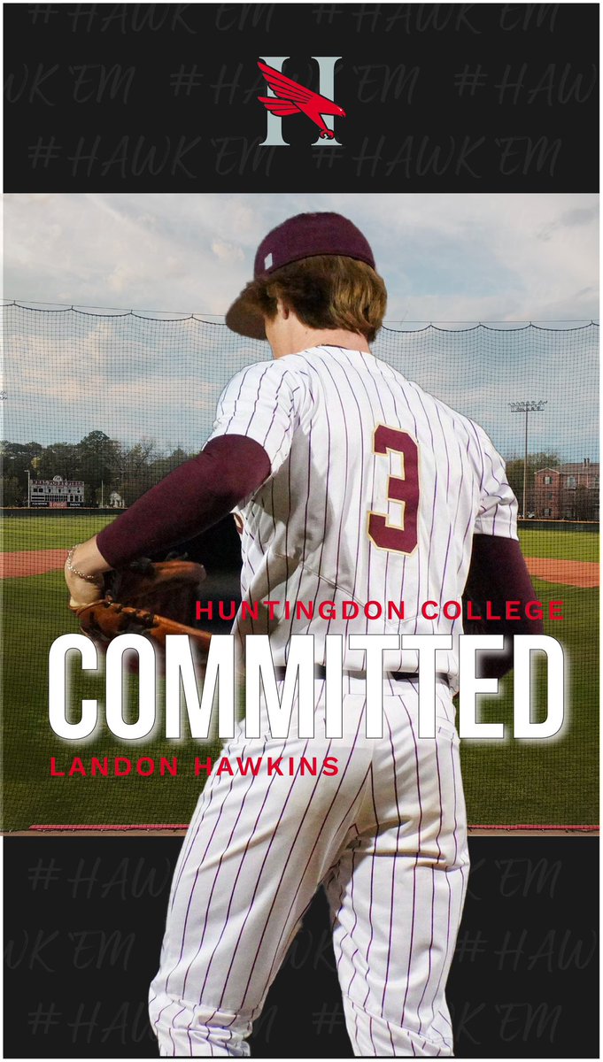Landon Hawkins (@landon_hawk3) on Twitter photo Blessed to announce my commitment to Huntingdon College. Thank you to my family, friends, and coaches who helped me along the way. #hawkem <a href="/NHSEaglesBB/">Niceville Baseball</a> <a href="/HCDiamondHawks/">Huntingdon College Baseball</a> <a href="/Coach_Fletch/">Nick Fletcher</a> Blessed to announce my commitment to Huntingdon College. Thank you to my family, friends, and coaches who helped me along the way. #hawkem <a href="/NHSEaglesBB/">Niceville Baseball</a> <a href="/HCDiamondHawks/">Huntingdon College Baseball</a> <a href="/Coach_Fletch/">Nick Fletcher</a>