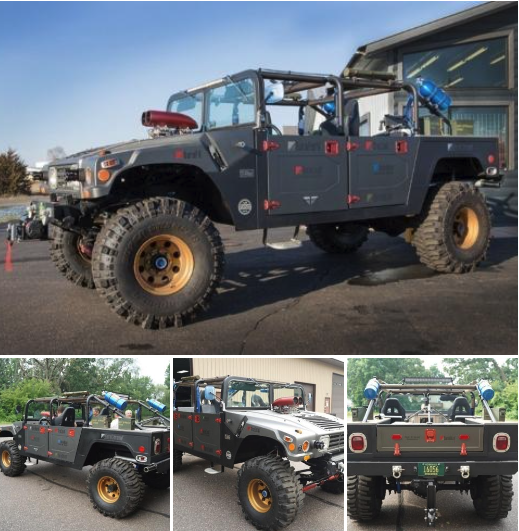 GunBroker's tweet photo. Who wants to ride shotgun with me in this T-Rex Supercharged Hummer?
https://t.co/YMqPcYE7My
#hummer #gunbroker #humveelife https://t.co/SSPtE6o07r