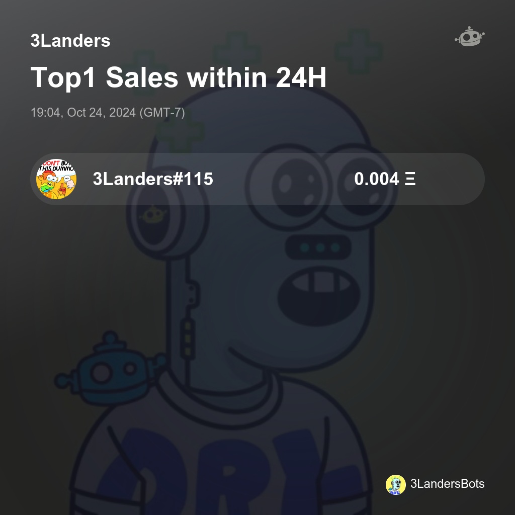 3Landers Sales Bot 🤖️ tweet media