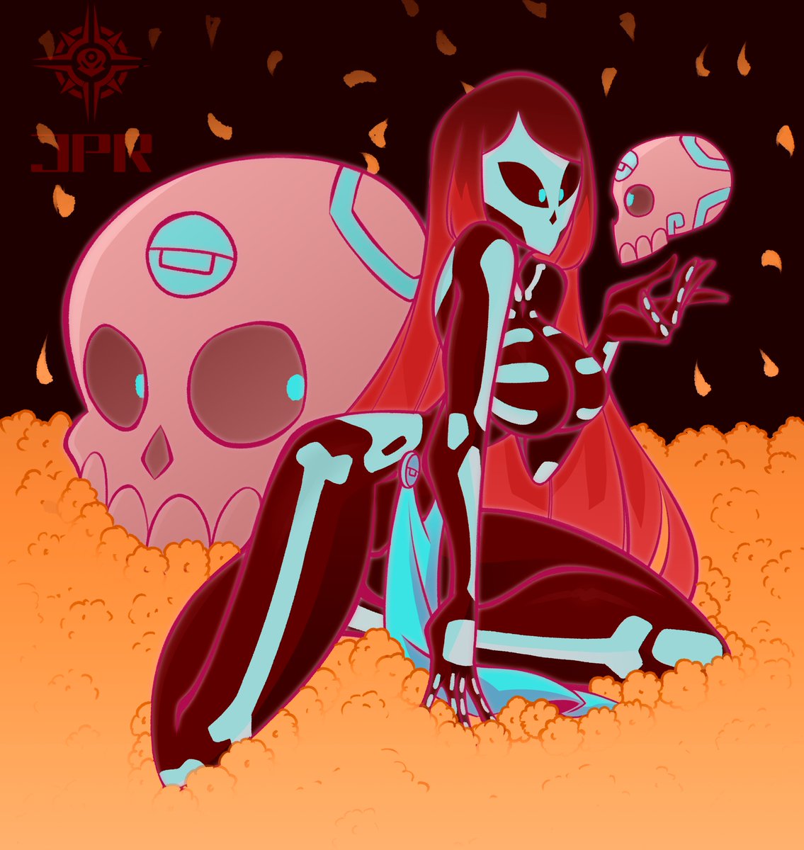 JPRDraw_Art's tweet image. Chiltic ha vuelto a caer al Mictlán 💀💀💀

#oc #digitalart #digitalcolor #doodle #kawaii #aztec