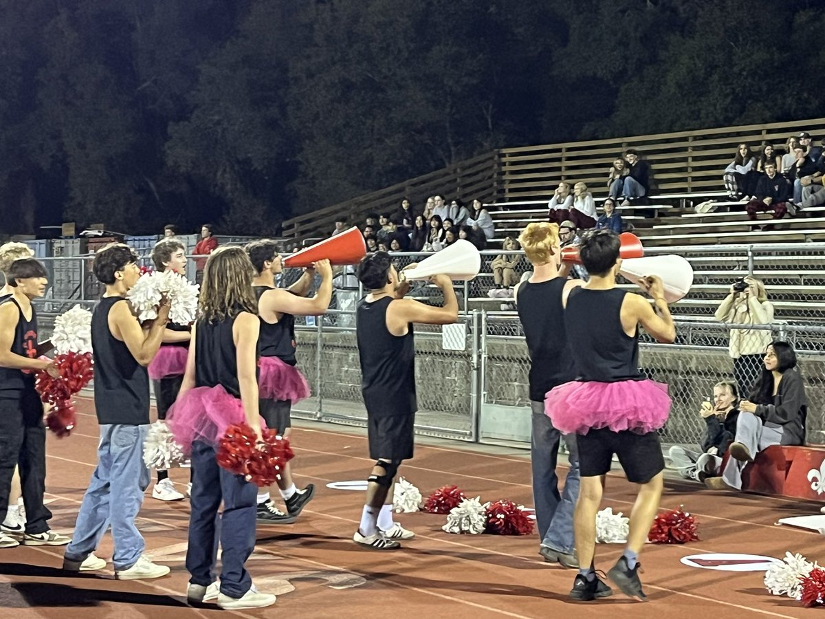 SHHSsaints's tweet photo. Powder Puff! Happening now! Lots of offense. https://t.co/oWlWtusoPw
