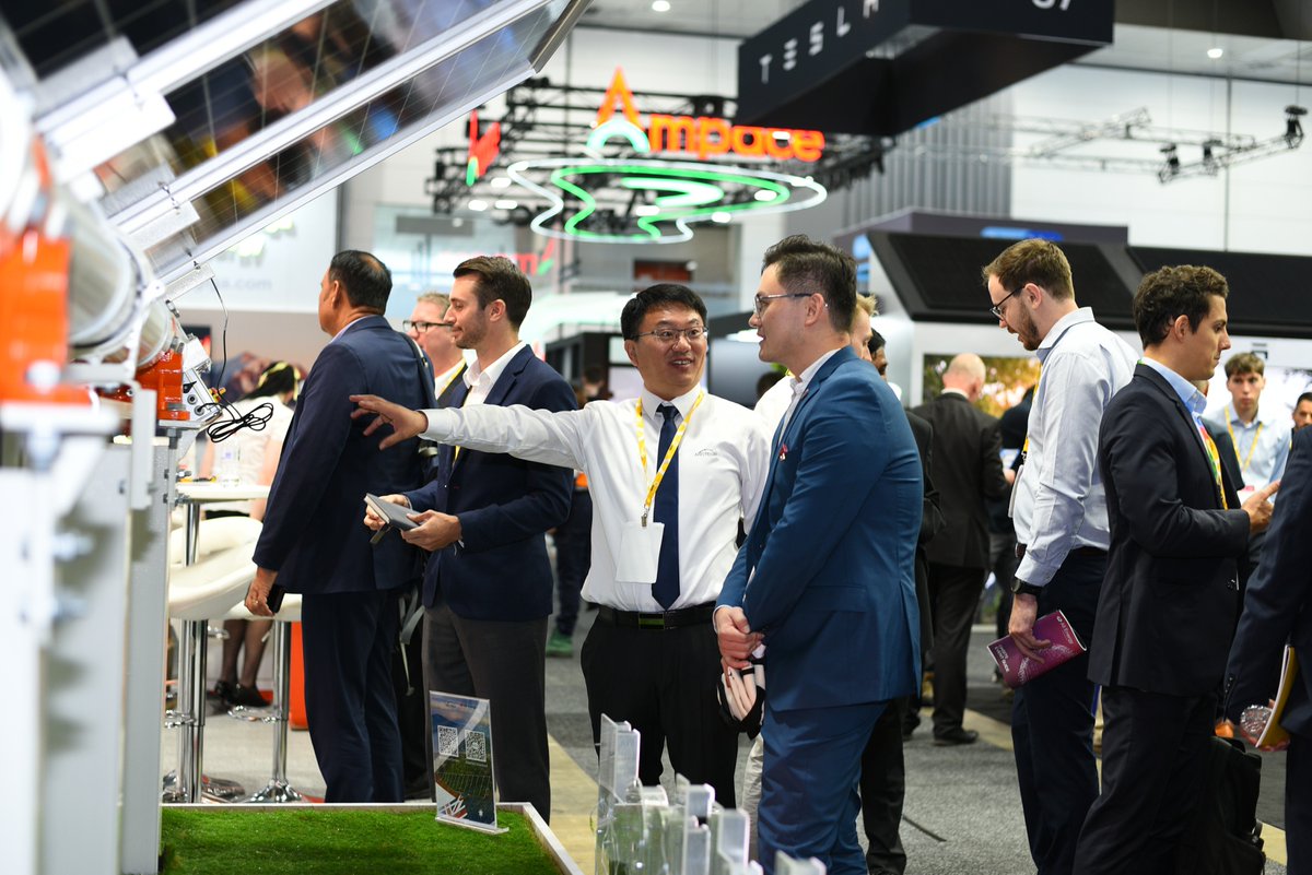 ArctechSolar's tweet image. #ArctechExhibitin The 2-day grand @AllEnergyAU 2024 has concluded, and Arctech&apos;s participation in this event has been fruitful and unforgettable.
This year, Arctech showcased #solartracking solutions and #energystorage systems #BESS
Stay tuned for a wonderful recap video!
#solar