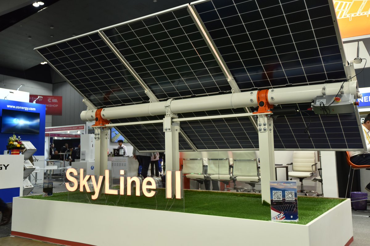 ArctechSolar's tweet image. #ArctechExhibitin The 2-day grand @AllEnergyAU 2024 has concluded, and Arctech&apos;s participation in this event has been fruitful and unforgettable.
This year, Arctech showcased #solartracking solutions and #energystorage systems #BESS
Stay tuned for a wonderful recap video!
#solar
