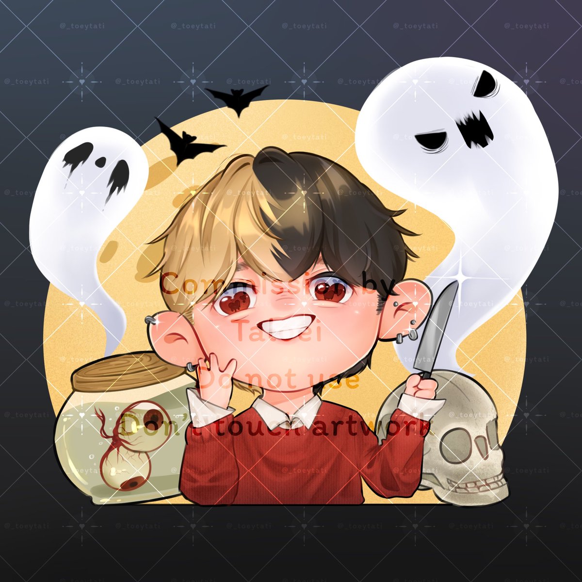 _toeytati's tweet image. YCH HALLOWEEN EYES ✨️👀
🎃 Set 2 : half Body 180 ฿ 
✅️ สนใจจองผ่าน DM
ขอบคุณสำหรับการคอมมิชชั่น YCH
Thank you for commissioning🎃✨️ 
#TaloeiCms 

#Halloweenicons ใกล้เข้ามาแล้วต้องรีบจอง สั่งวันนี้งานเสร็จก่อน 31 แน่นอน!
(ลองกดหัวใจดู👁👄👁)

#Commission #CommissionTH