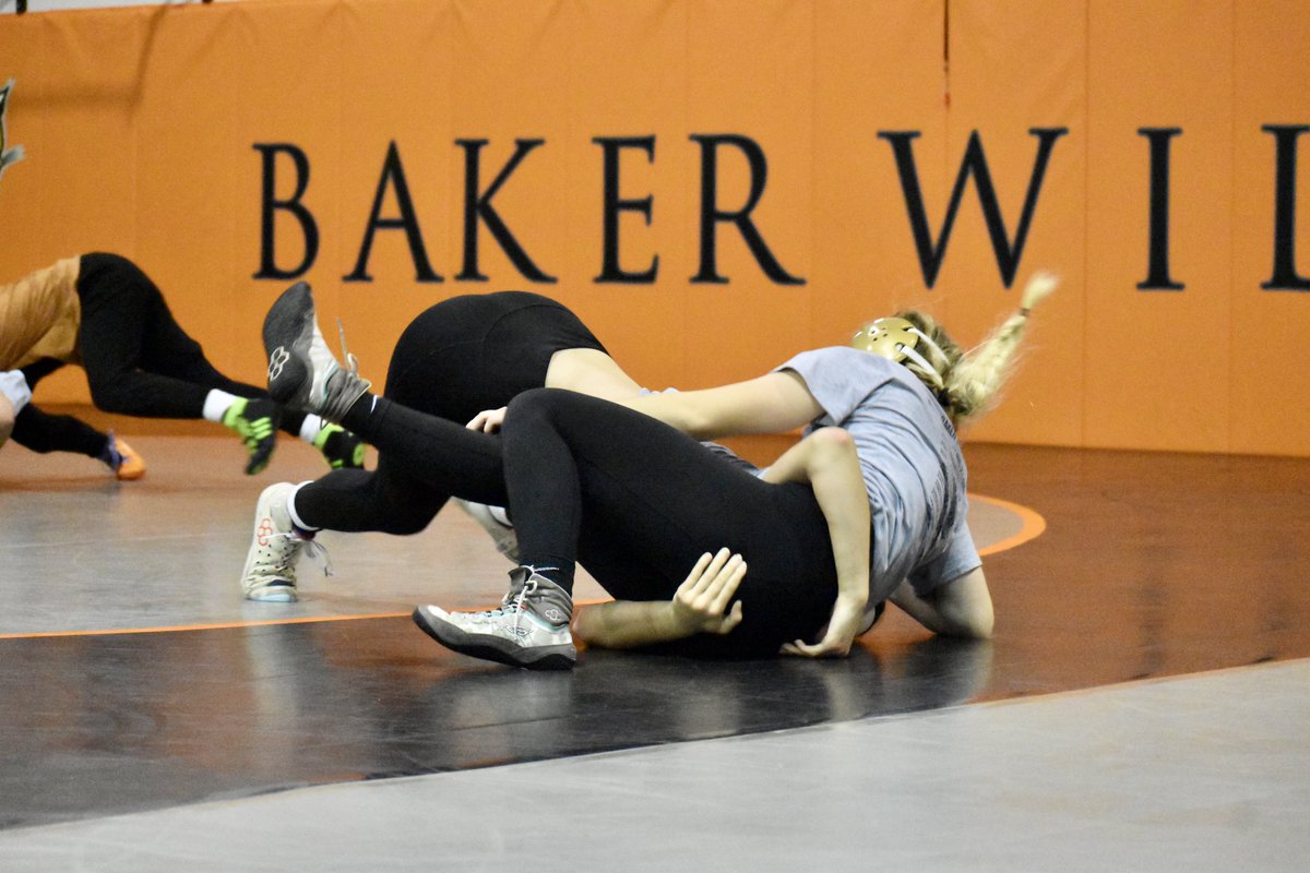 BakerWomensWR's tweet photo. One day at a time ⬛️ 🟧
#BakerBold & #BakerTough https://t.co/T7Jf1sPDwE
