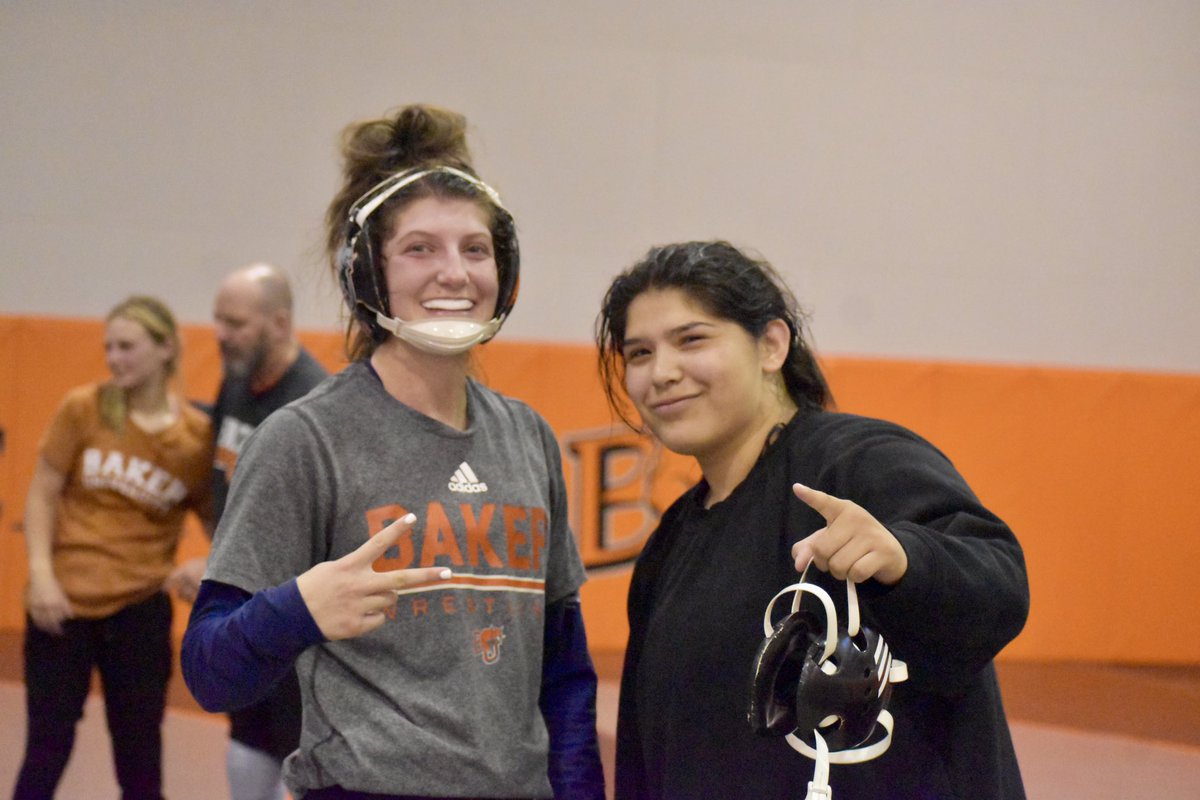 BakerWomensWR's tweet photo. One day at a time ⬛️ 🟧
#BakerBold & #BakerTough https://t.co/UGABzepyQr