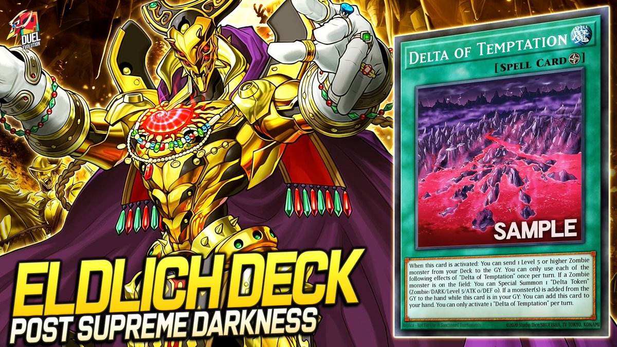 Duel_Enter's tweet photo. Ladies and Gentlemen!
Deck Eldlich Post Supreme Darkness | EDOPRO | Replays ๐ท + Decklist ๐ท
Link: https://t.co/Zw0PfJ4pam
#yugioh #MasterDuel #Eldlich https://t.co/ssgzpu0Y83