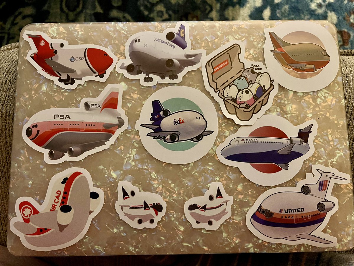 amandathetiger's tweet photo. @PlaneyBoys my laptop stickers came in and not only did they add more RAM to my laptop, they made it happier too! and I ko-fi'd a planer, I really hope that helps🙏🏼 https://t.co/NjnKpiOUoK