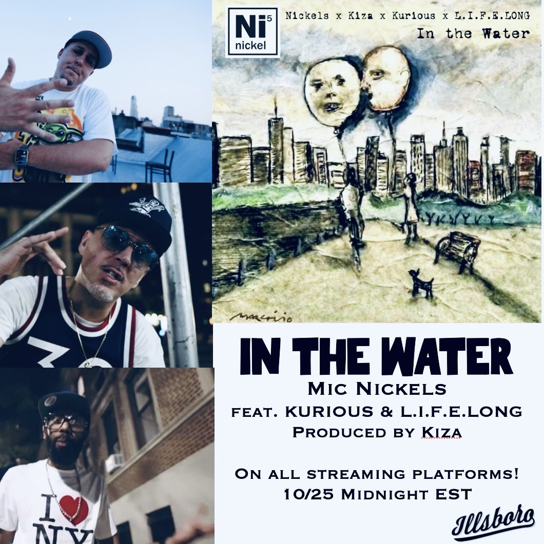 Tune in at midnight EST to check out the new single and video featuring  Kurious and <a href="/TherealLifelong/">Life Long</a> along with myself and Kiza  on the beat! ON ALL STREAMING PLATFORMS from <a href="/illsbororecords/">illsbororecords</a> 

Video by Harold Ureña
Cover art by Gabriel Marchisio