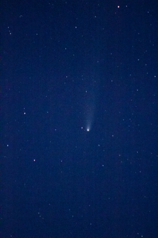 #Cometa
El cometa C/2023 A3 (Tsuchinshan-ATLAS) se pudo ver y fotografiar gracias a estos últimos días con el cielo despejado en El Salvador.  podría ser más brillante que Venus y visible a simple vista incluso en el cielo diurno. Sin embargo, según los astrónomos, el cometa